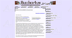 Desktop Screenshot of buecher4um.de