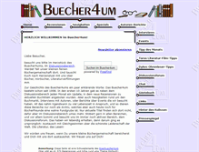 Tablet Screenshot of buecher4um.de
